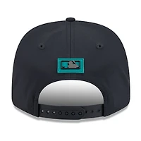 Casquette ajustable New Era bleu marine Seattle Mariners 2026 Clubhouse Alternate 9SEVENTY pour homme
