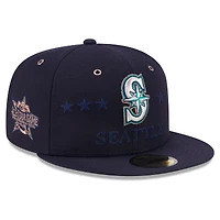 Casquette ajustée New Era 59FIFTY pour homme, bleu marine, Seattle Mariners, match des étoiles de la MLB 2026