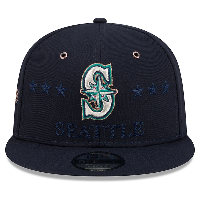 Men's New Era Navy Seattle Mariners 2026 MLB All-Star Game 9FIFTY Snapback Hat