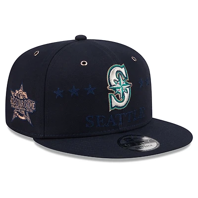 Men's New Era Navy Seattle Mariners 2026 MLB All-Star Game 9FIFTY Snapback Hat