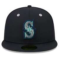 Men's New Era Navy Seattle Mariners 2026 MLB All-Star Game Workout 59FIFTY Fitted Hat
