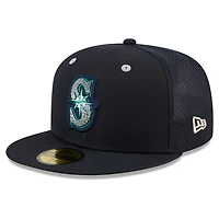 Men's New Era Navy Seattle Mariners 2026 MLB All-Star Game Workout 59FIFTY Fitted Hat