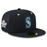 Casquette ajustée New Era 59FIFTY pour homme, bleu marine, Seattle Mariners, édition spéciale match des étoiles de la MLB 2026