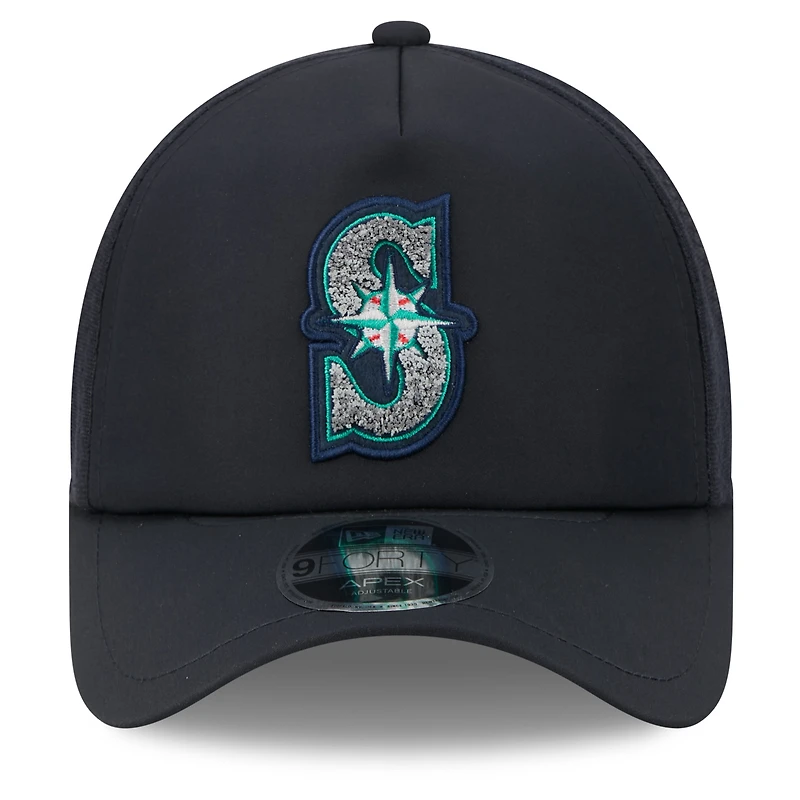 Men's New Era Navy Seattle Mariners 2026 MLB All-Star Game Workout 9FORTY Snapback Hat