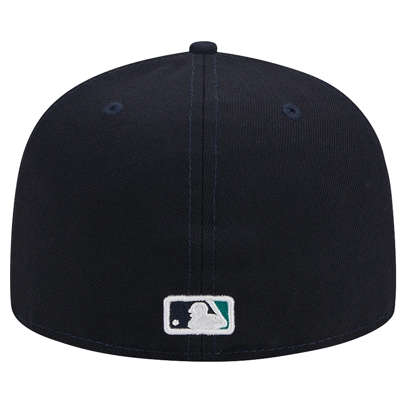 Men's New Era Navy Seattle Mariners 59FIFTY Fitted Hat