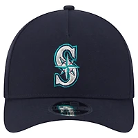 Casquette ajustable 9FORTY M-Crown bleu marine des Seattle Mariners de New Era pour homme