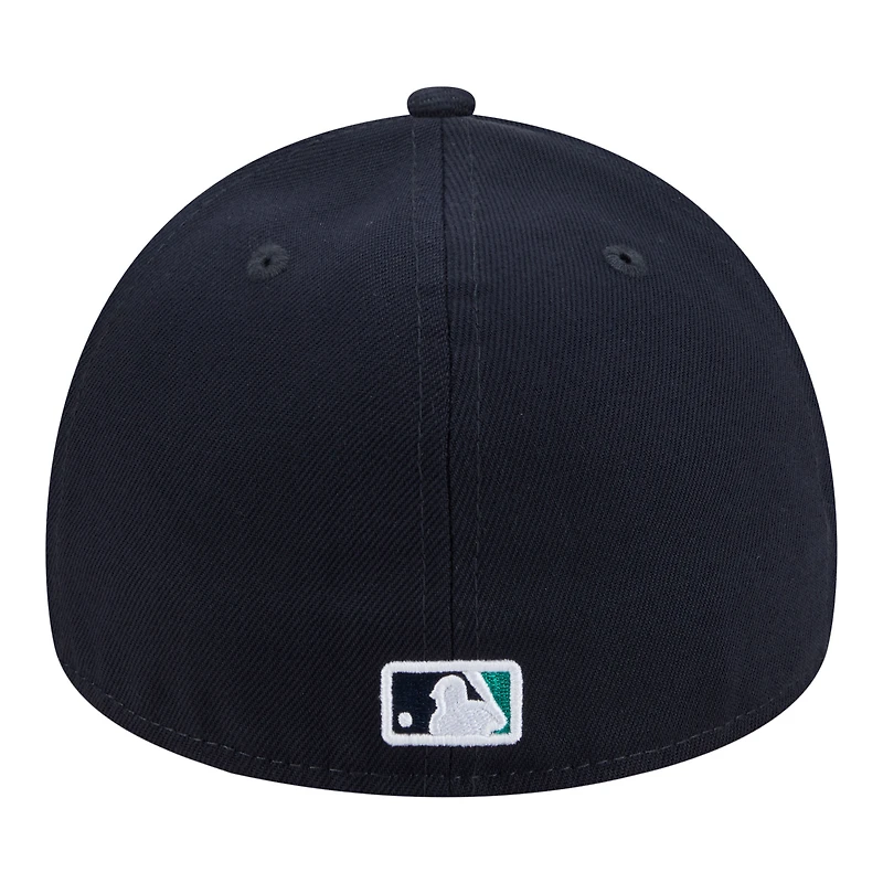 Men's New Era Navy Seattle Mariners A-Frame 59FORTY Fitted Hat