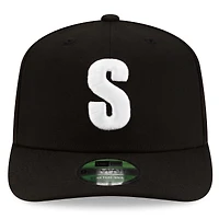 Men's New Era  Navy Seattle Mariners Player Replica 9SEVENTY Adjustable Hat