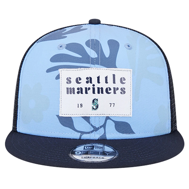 Casquette Snapback 9FIFTY Snapback New Era pour hommes, bas de bikini Seattle Mariners