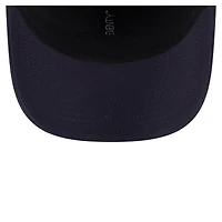 Casquette extensible à bouton-pression New Era bleu marine Seattle Mariners Circle Patch 9SEVENTY pour homme