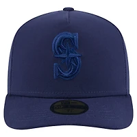 Casquette ajustée New Era 59FIFTY bleu marine Seattle Mariners Color Pack pour homme