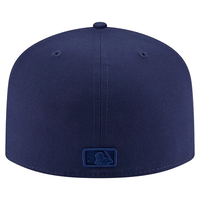 Casquette ajustée New Era 59FIFTY bleu marine Seattle Mariners Color Pack pour homme
