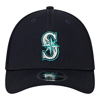 Men's New Era Navy Seattle Mariners Dash 39THIRTY Flex Hat