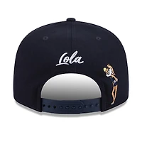 Men's New Era Navy Seattle Mariners Looney Tunes Lola Bunny 9FIFTY Snapback Hat