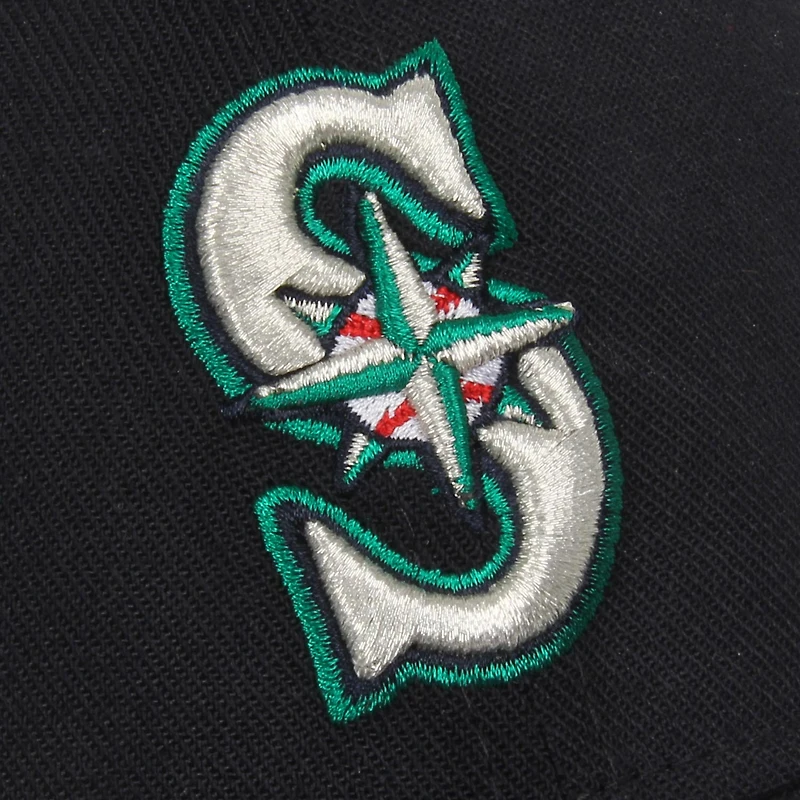 Casquette flex 39THIRTY pour homme Seattle Mariners MLB Team Classic Game New Era bleu marine