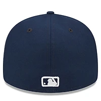 Men's New Era Navy Seattle Mariners Oceanside Low Profile 59FIFTY Fitted Hat