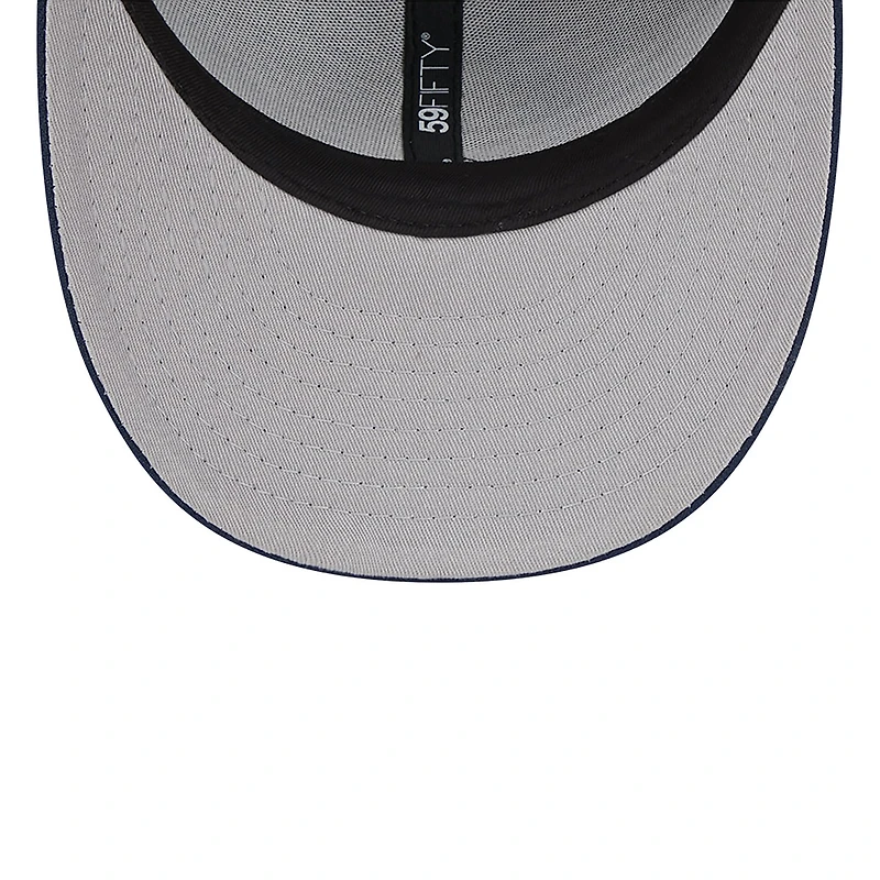 Men's New Era Navy Seattle Mariners Oceanside Low Profile 59FIFTY Fitted Hat