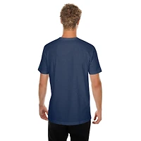 Men's New Era Navy Seattle Mariners  Oversized Throwback Distressed T-Shirt