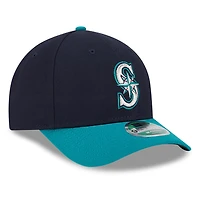 Men's New Era  Royal Seattle Mariners Player Replica 9FORTY Adjustable Hat