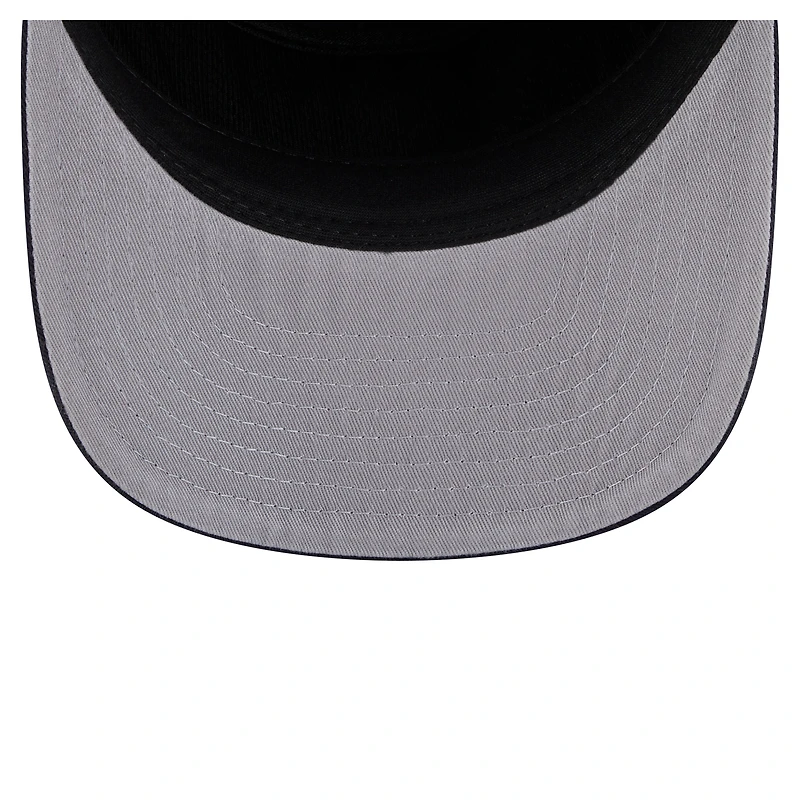 Men's New Era Navy Seattle Mariners Stacked 19TWENTY Adjustable Hat
