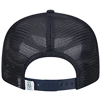 Casquette Snapback 9FIFTY pour homme bleu marine Seattle Mariners Team Color Trucker New Era