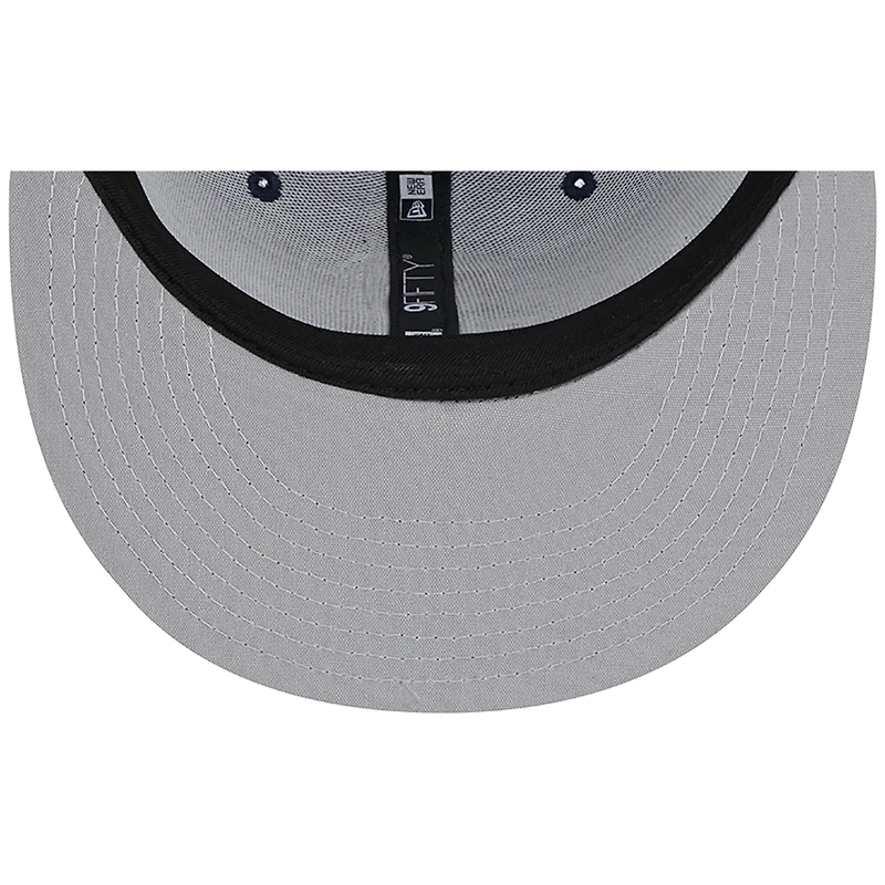 Casquette Snapback 9FIFTY pour homme bleu marine Seattle Mariners Team Color Trucker New Era