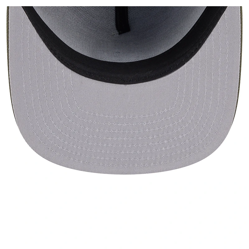 Men's New Era Olive Seattle Mariners Color Pack A-Frame 59FIFTY Fitted Hat