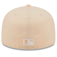 Men's New Era Pink/Cream Seattle Mariners 35th Anniversary 59FIFTY Fitted Hat