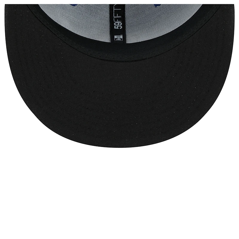 Casquette ajustée 59FIFTY Seattle Mariners 2023 City Connect New Era pour homme, bleu roi/noir