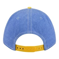 Casquette ajustable New Era Royal/Gold Seattle Mariners en feutre M-Crown 9FORTY pour homme