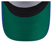 Men's New Era  Royal Seattle Mariners Distressed 9FORTY A-Frame Adjustable Trucker Hat