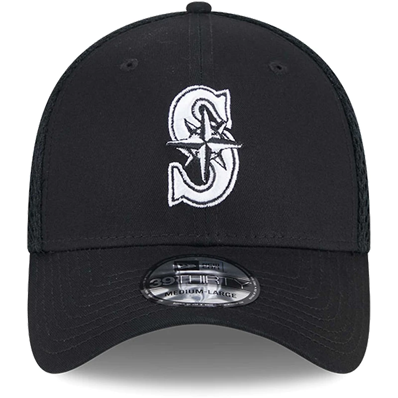 Casquette Neo 39THIRTY Flex des Mariners de Seattle New Era pour homme