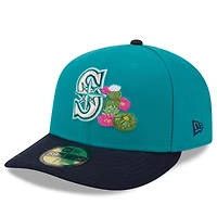 Casquette ajustée New Era 59FIFTY pour homme, coloris turquoise/marine, Seattle Mariners, entraînement de printemps 2026