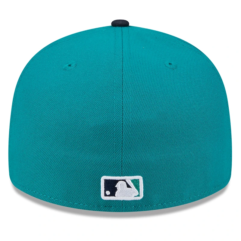 Men's New Era Teal/Navy Seattle Mariners 2026 Spring Training 59FIFTY Fitted Hat