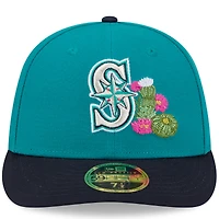 Men's New Era  Teal/Navy Seattle Mariners 2026 Spring Training Low Profile 59FIFTY Fitted Hat