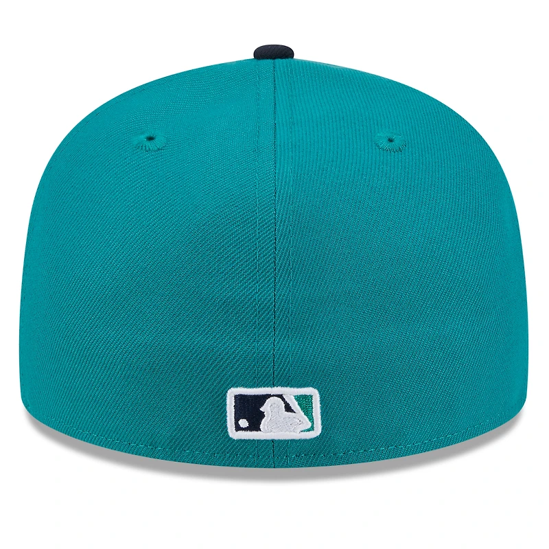 Men's New Era Teal/Navy Seattle Mariners 2026 Spring Training Low Profile 59FIFTY Fitted Hat