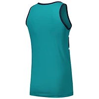 Men's New Era  Teal Seattle Mariners Jersey Ringer Tank Top