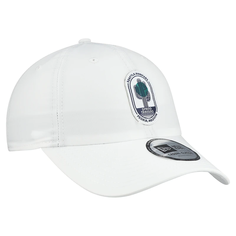 Men's New Era  White Seattle Mariners 2026 Spring Training Fan Pack Icon Casual Classic Adjustable Hat