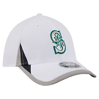 Casquette New Era blanche Seattle Mariners pour homme