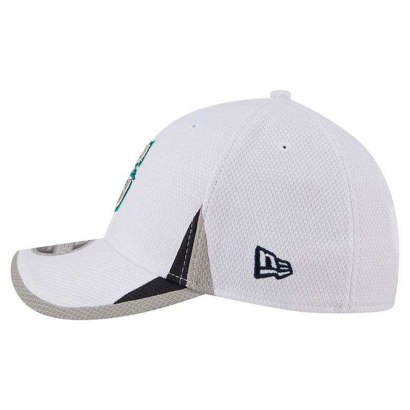 Casquette New Era blanche Seattle Mariners pour homme