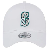 Casquette ajustable 9FORTY TC A-Frame New Era pour hommes, blanche, Seattle Mariners