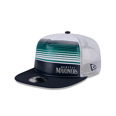 Casquette snapback A-Frame Trucker Team Horizon 9FIFTY des Mariners de Seattle pour homme de New Era
