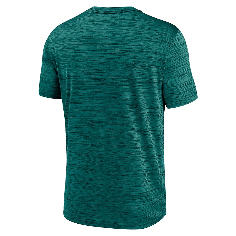 Men's Nike Aqua Seattle Mariners Authentic Collection Velocity Performance Practice T-Shirt