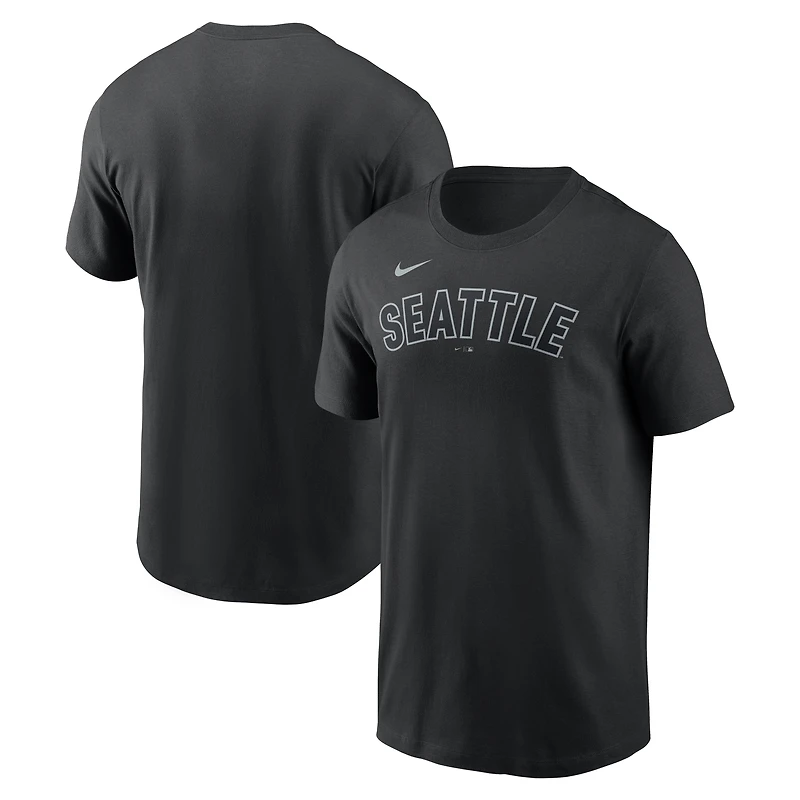 T-shirt Nike crème Seattle Mariners pour homme avec logo alternatif