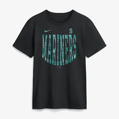 Men's Nike  Black Seattle Mariners Camo Velocity Victor T-Shirt