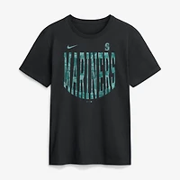 Men's Nike  Black Seattle Mariners Camo Velocity Victor T-Shirt