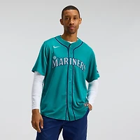 Men's Nike Cal Raleigh Teal Seattle Mariners Alternate Limited Jersey