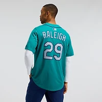 Maillot Nike Cal Raleigh Teal des Seattle Mariners pour homme, édition limitée
