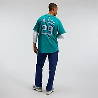Maillot Nike Cal Raleigh Teal des Seattle Mariners pour homme, édition limitée