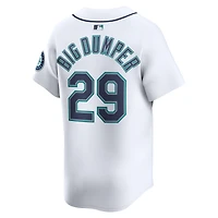 Maillot Nike Cal Raleigh pour homme, édition limitée, blanc, domicile des Seattle Mariners